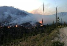 BOUNDARY FIRE CAUSES LAND CLOSURES