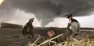 TORNADOES AND DUCK HUNTING