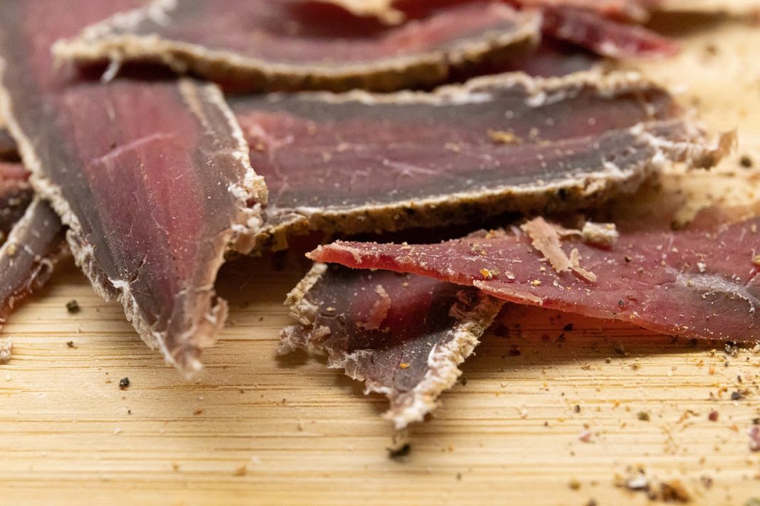 POACHED WILD GAME SOLD AS BEEF JERKY