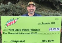 NDWF RECEIVES GRANT FROM MOUNTAIN DEW